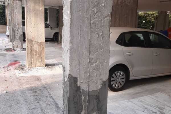 שיקום עמודי בניין